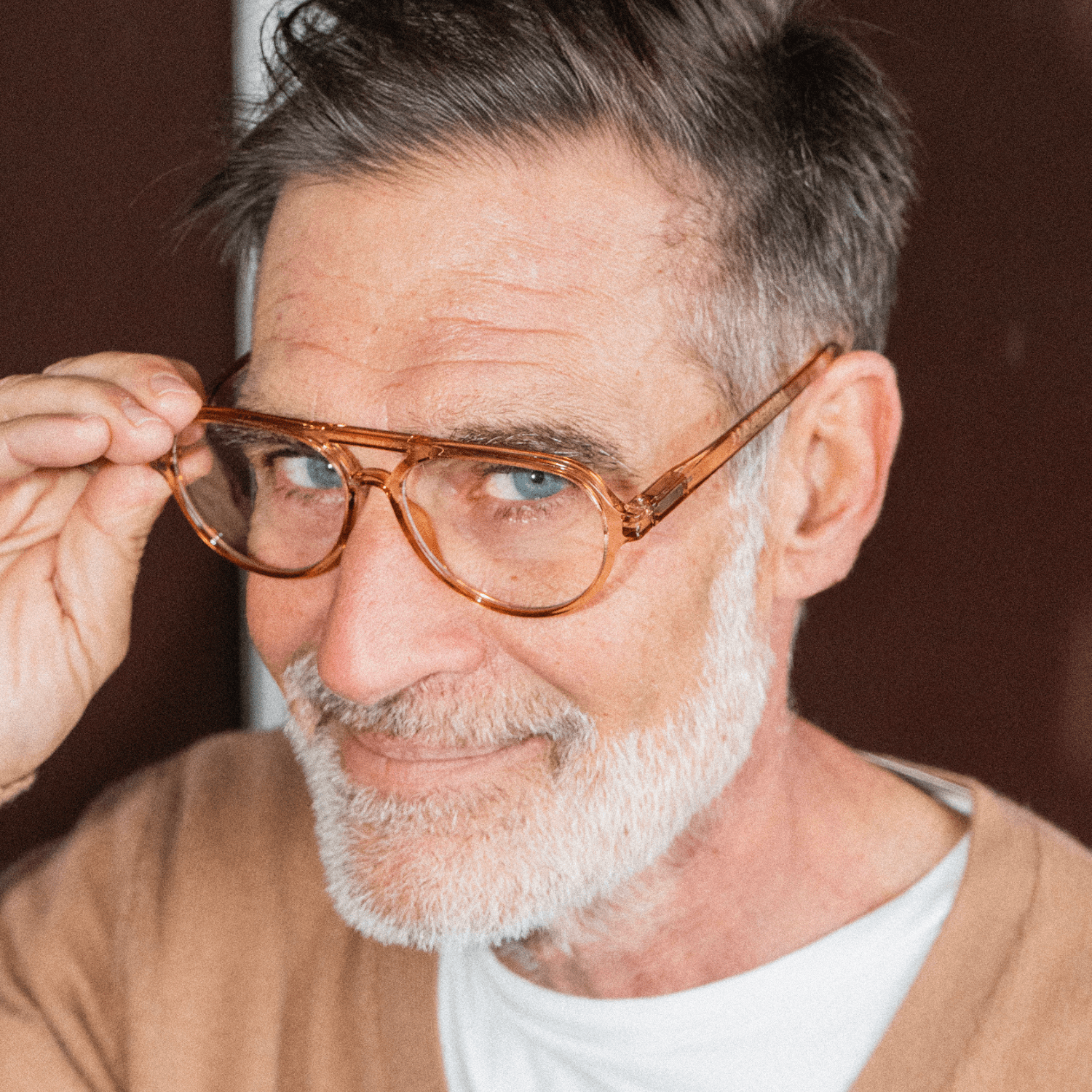 Lesebrillen Avi - amber