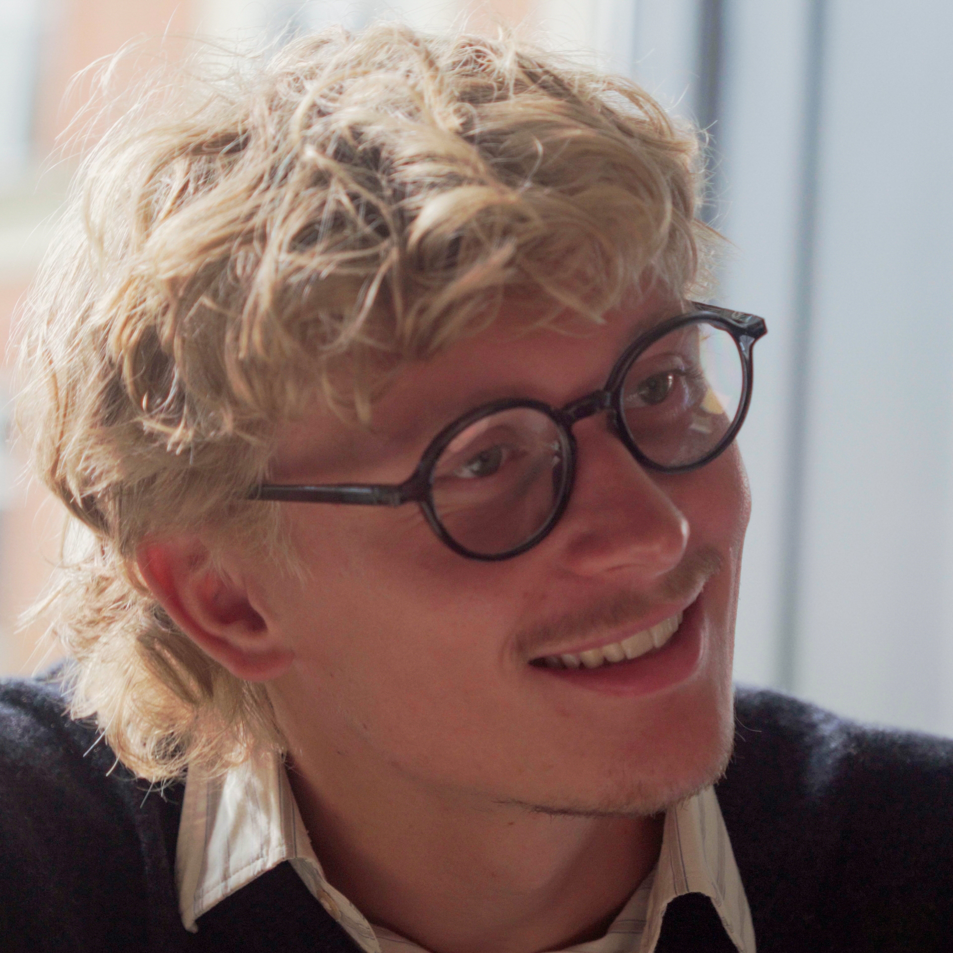 Lesebrillen Circle Slim - navy