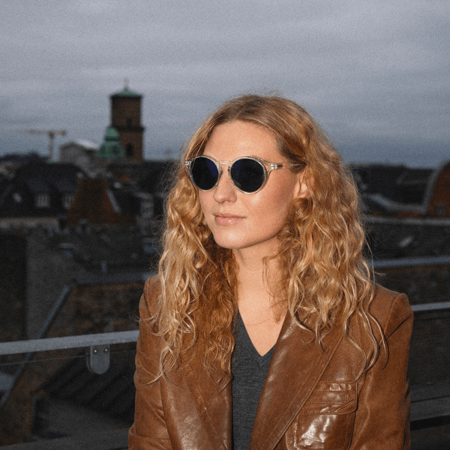 Sonnenbrillen Casual - transparent