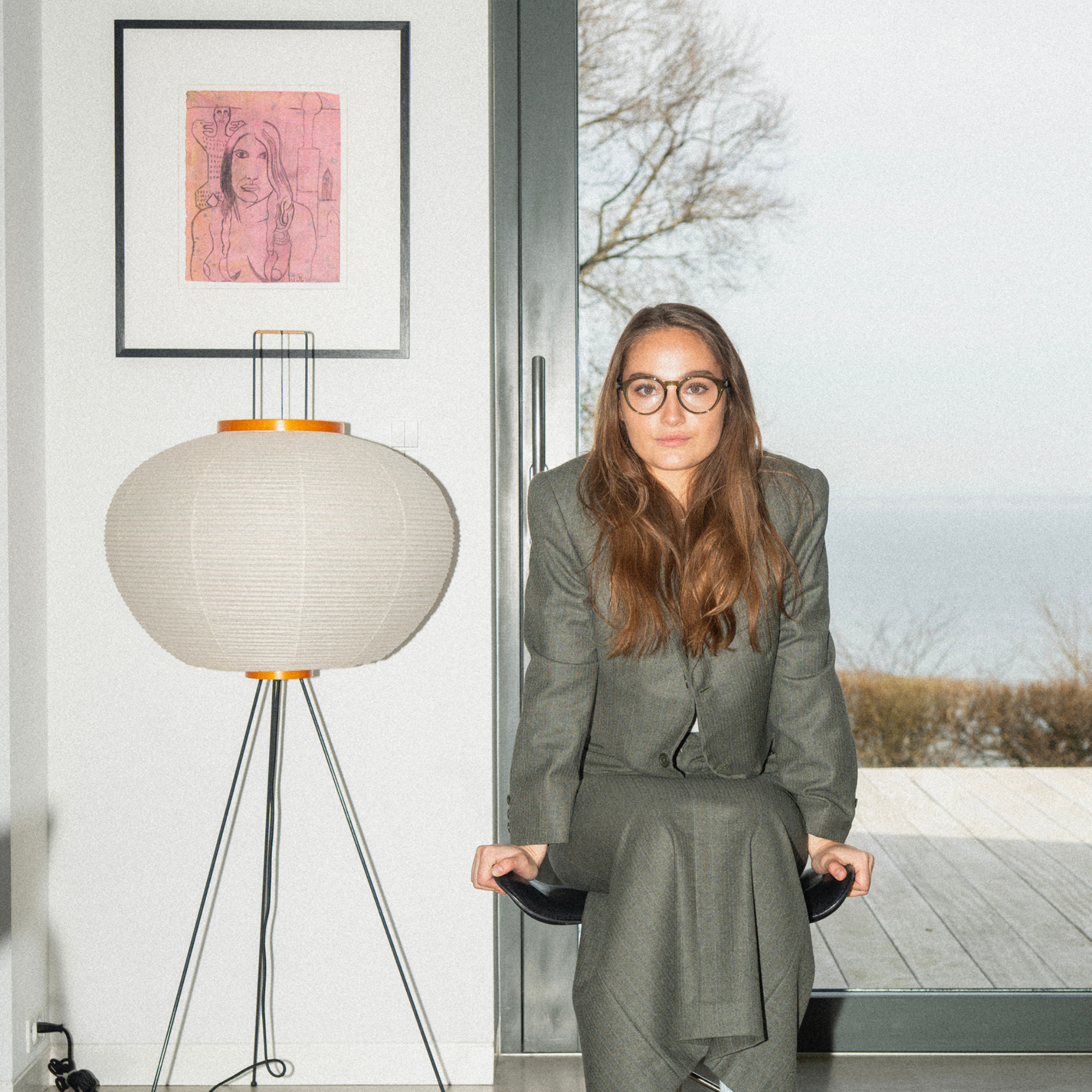 Brillen ohne Stärke Casual - olive brown