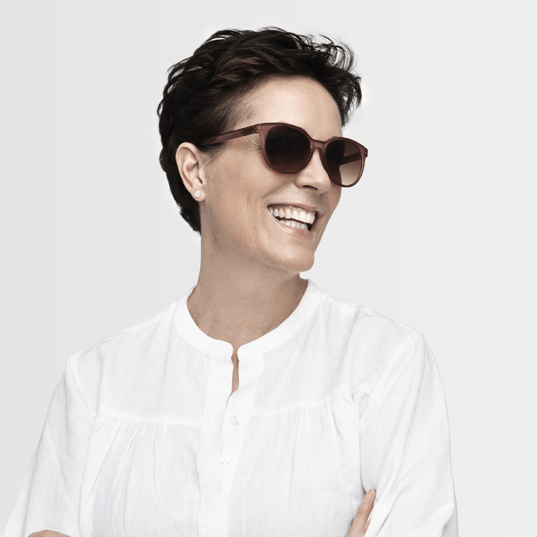 Sonnenfernbrillen City - coral/black