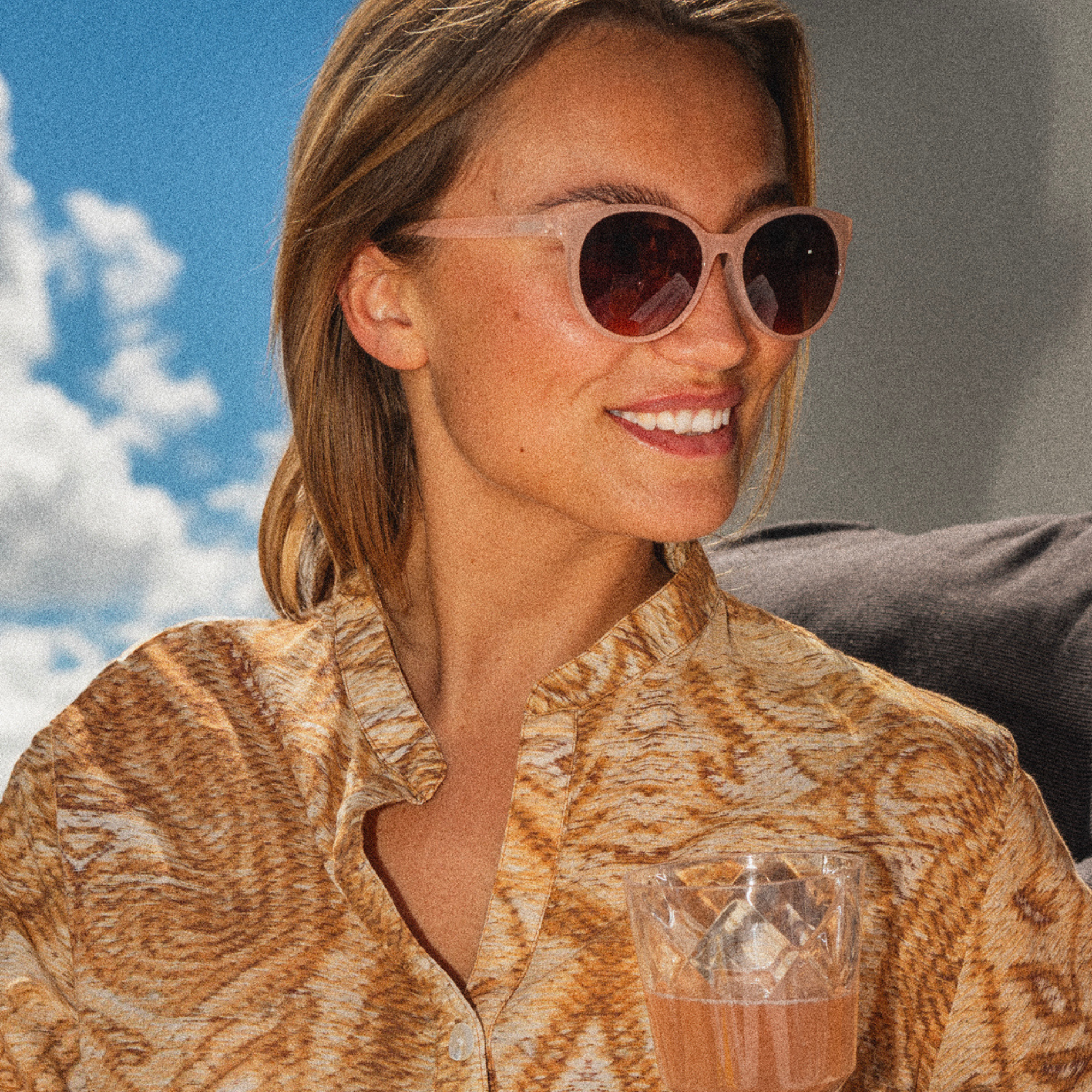 Sonnenbrillen m. Lesezone City - nude