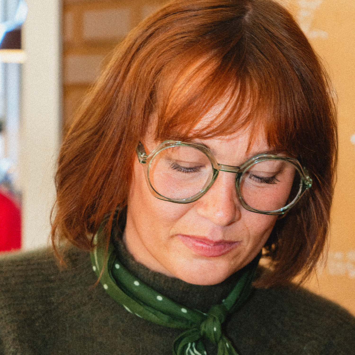 Fernbrillen Edgy - clear green