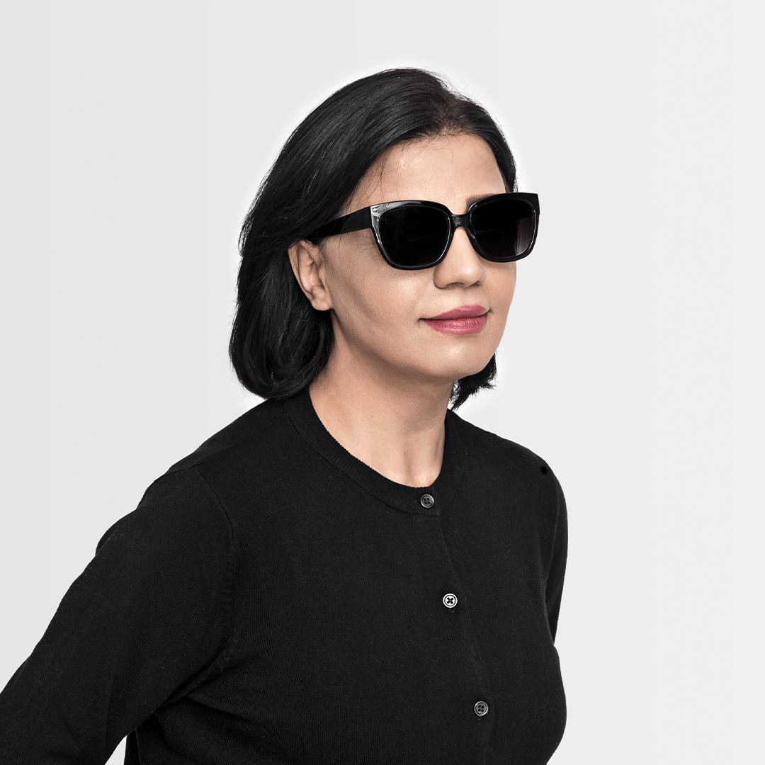 Sonnenbrillen m. Lesezone Mood - black