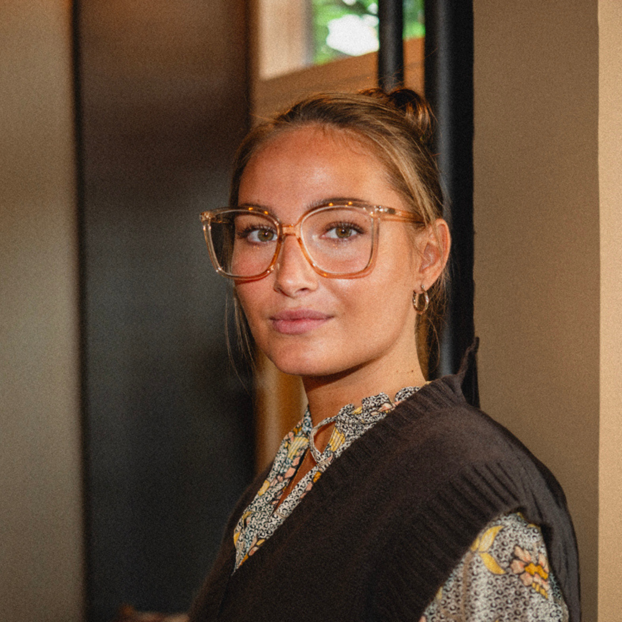 Blaulichtbrillen Nymph - champagne