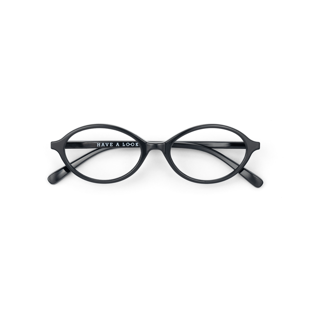 Leserillen Oval - black