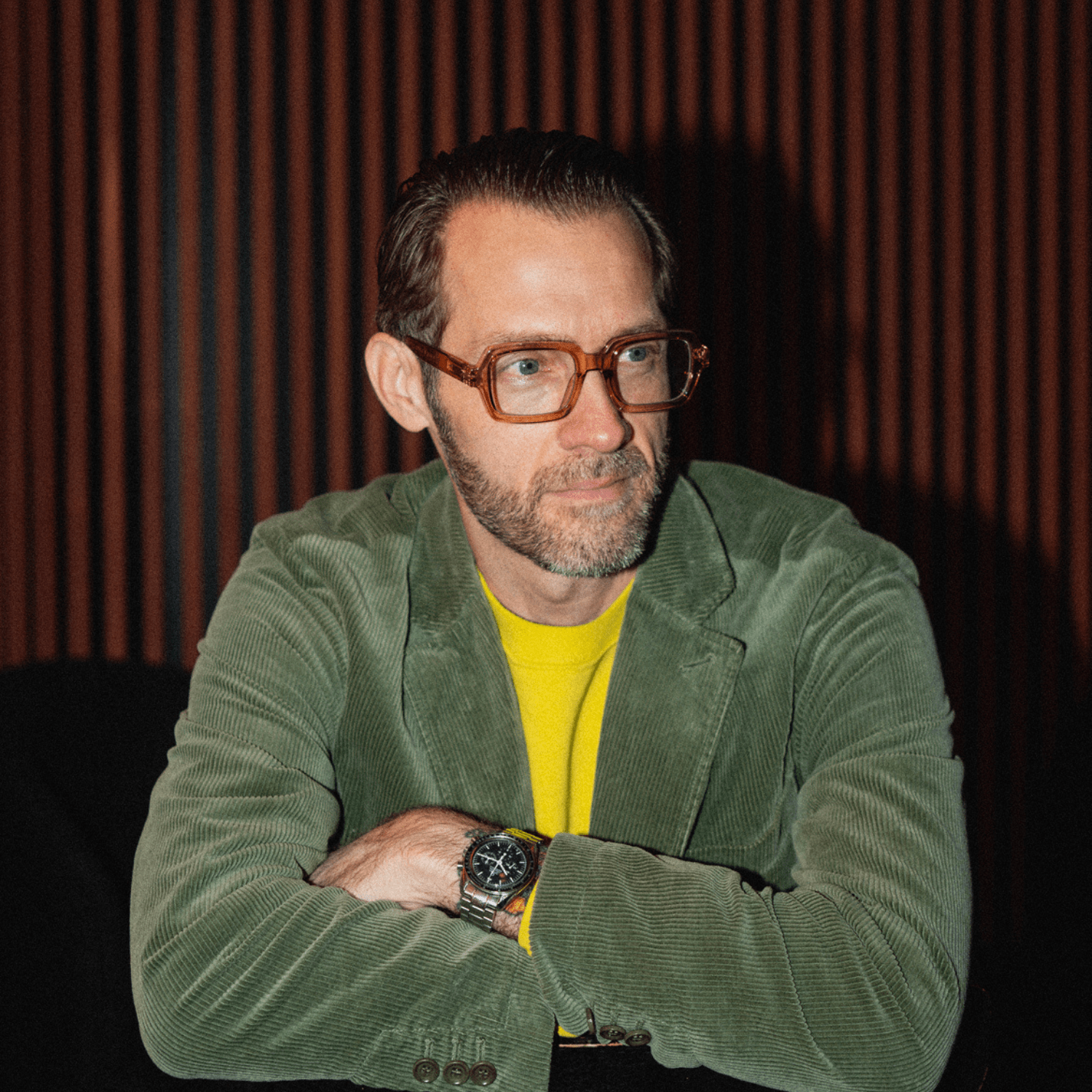 Brillen ohne Stärke Square - brown sugar