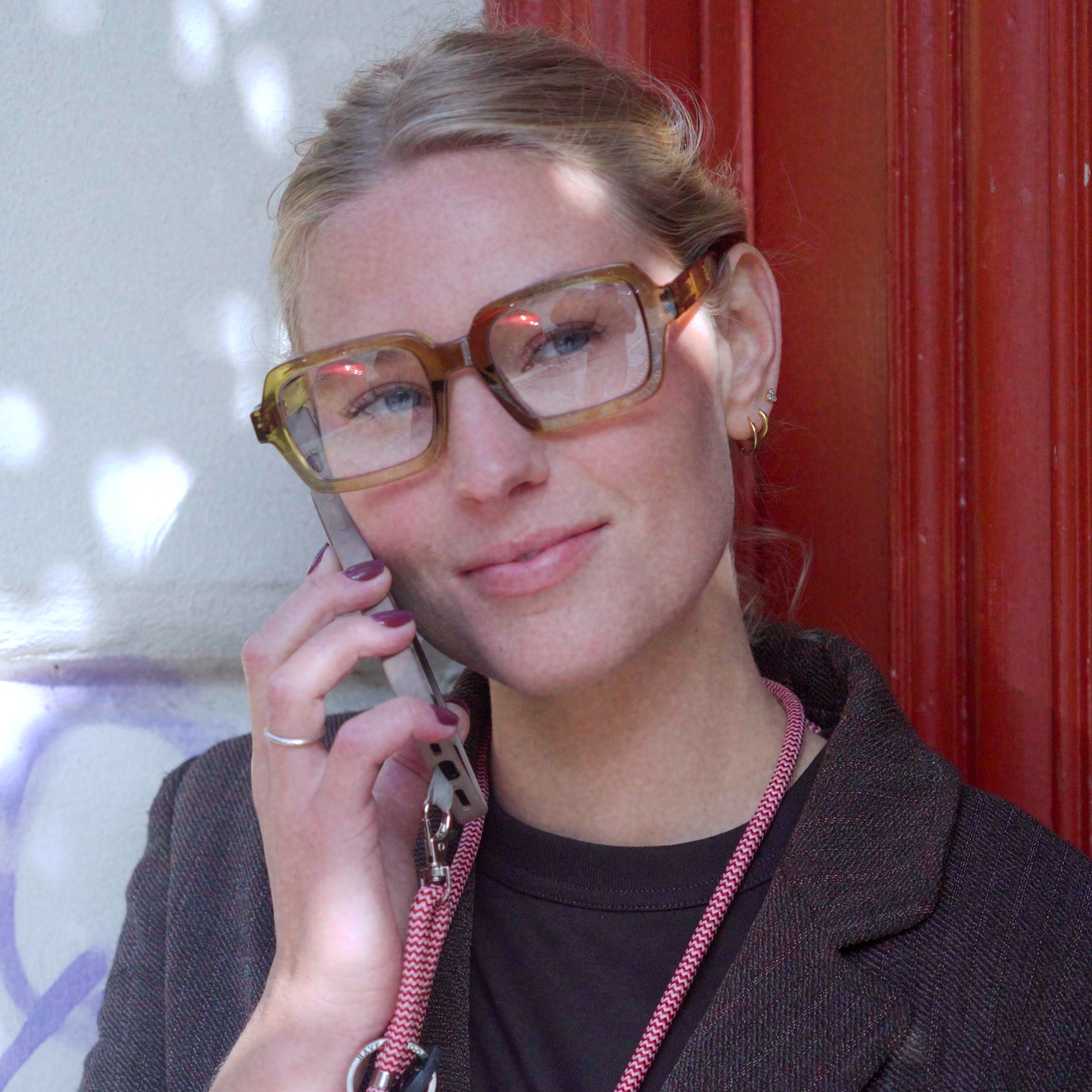 Lesebrillen Square - moss