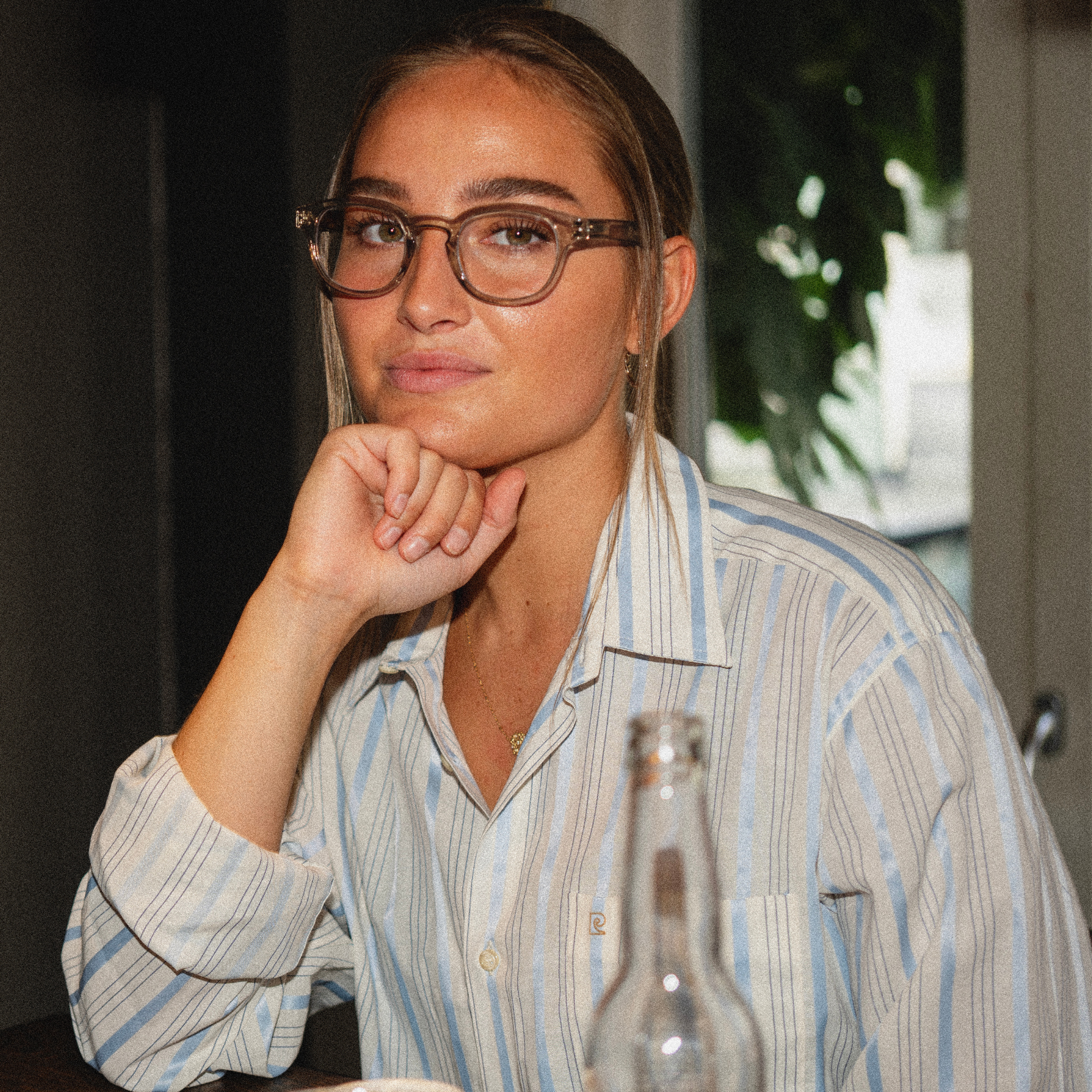 Blaulichtbrillen Type C - olive