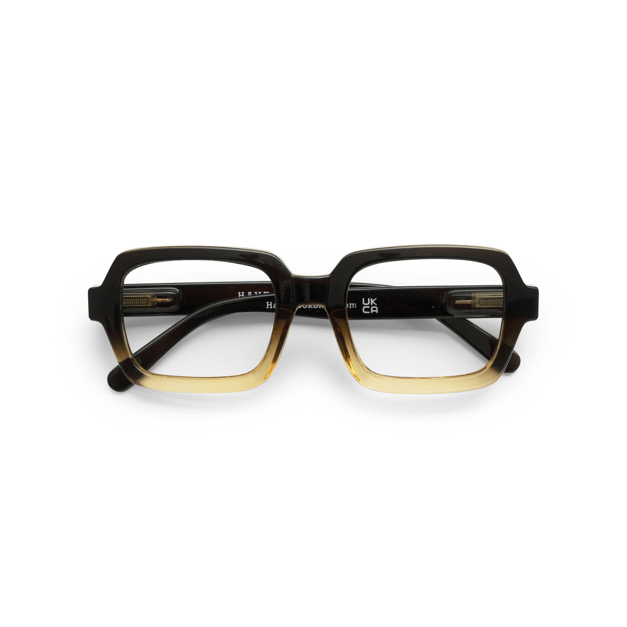 Lesebrillen Square - black/brown