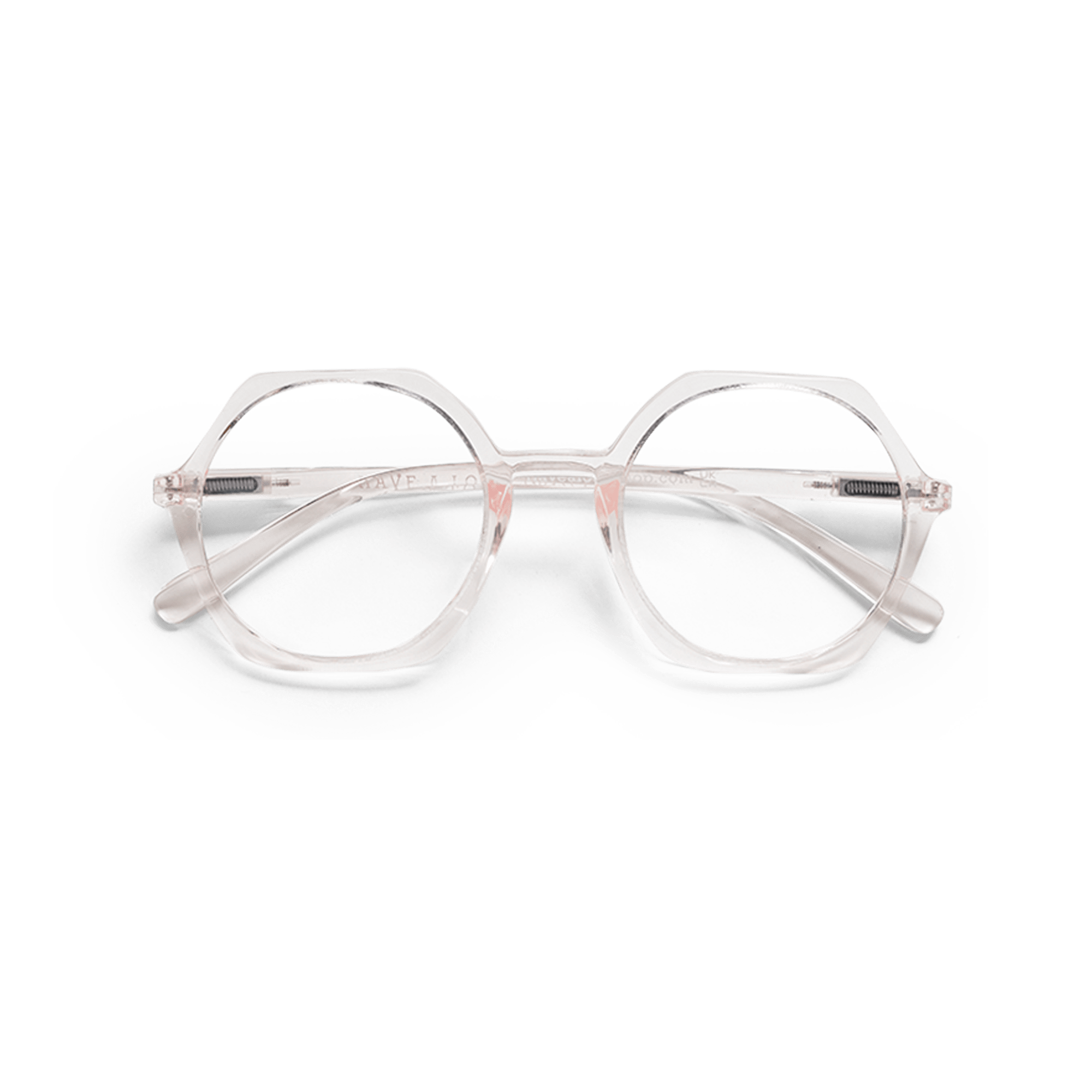 Lesebrillen Edgy - clear pink