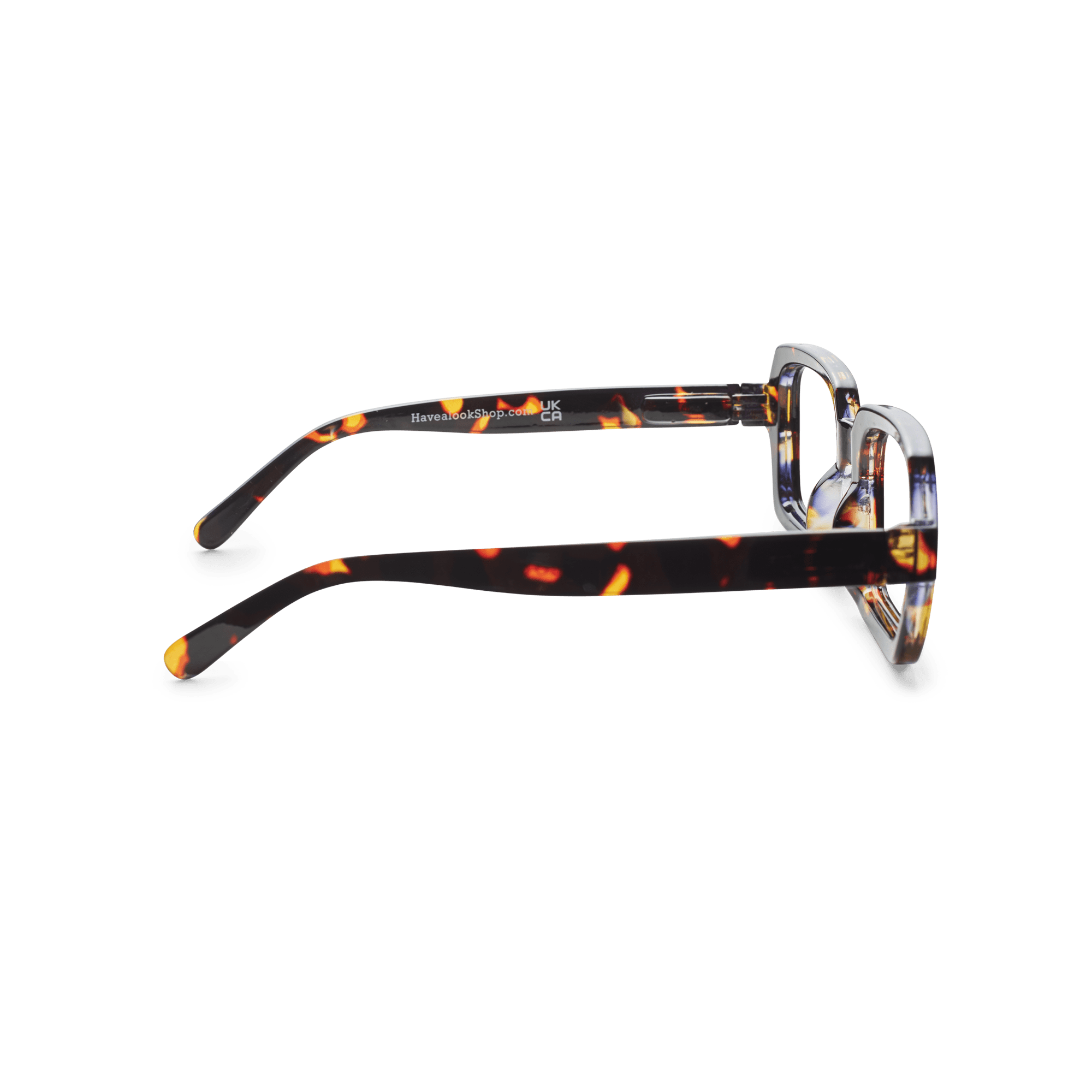 Lesebrillen Square - tortoise