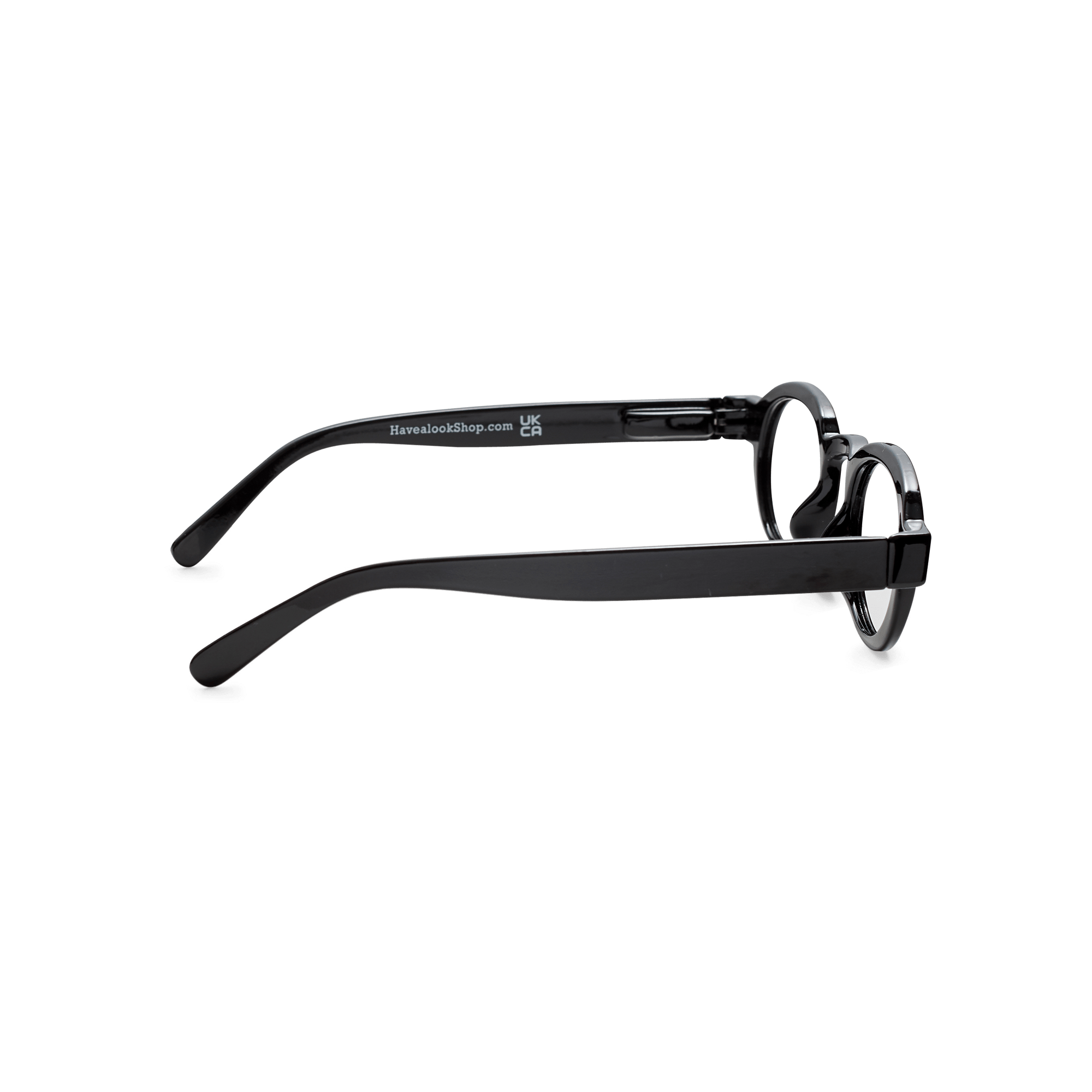 Lesebrillen Circle Twist - black