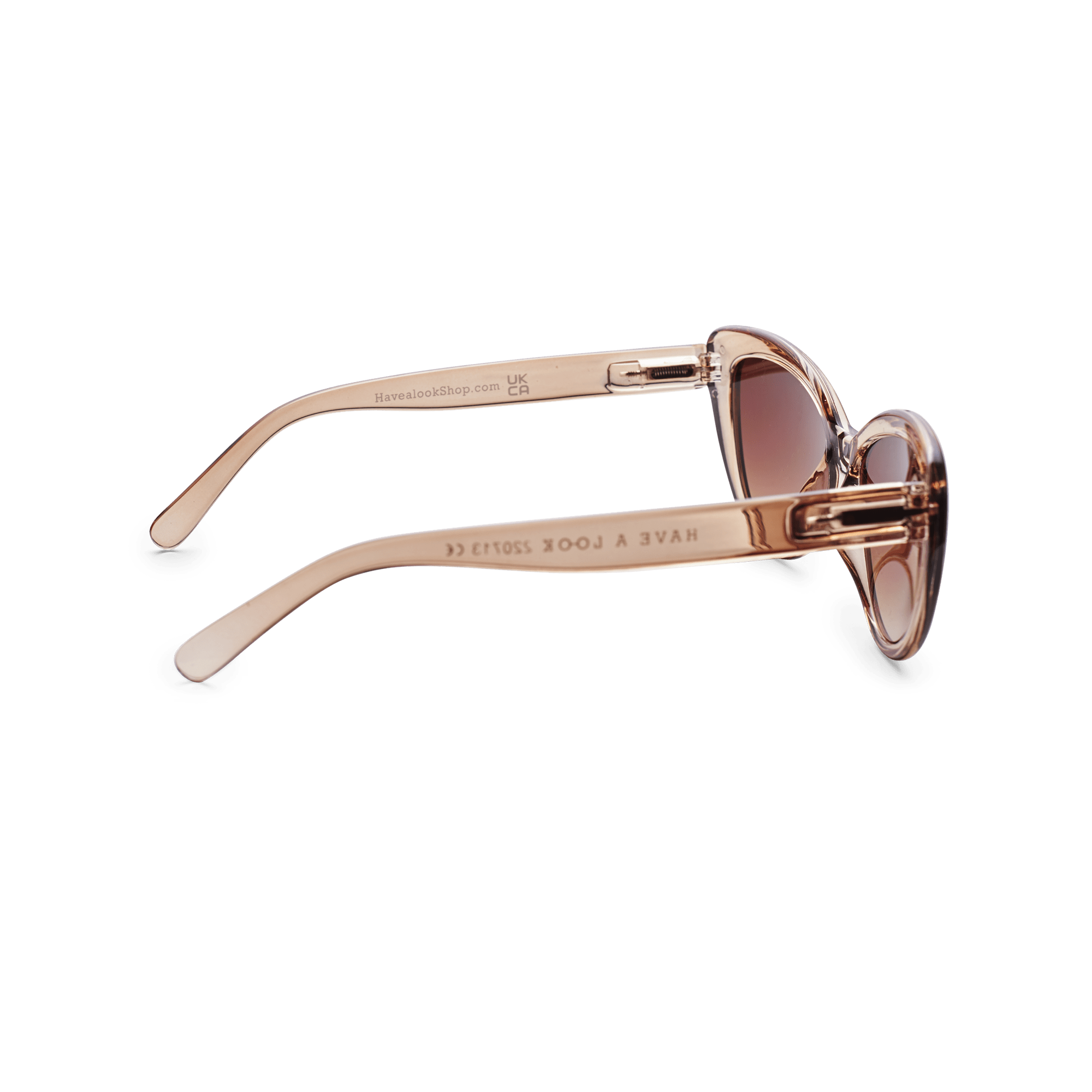 Sonnenbrillen Cat Eye - champagne