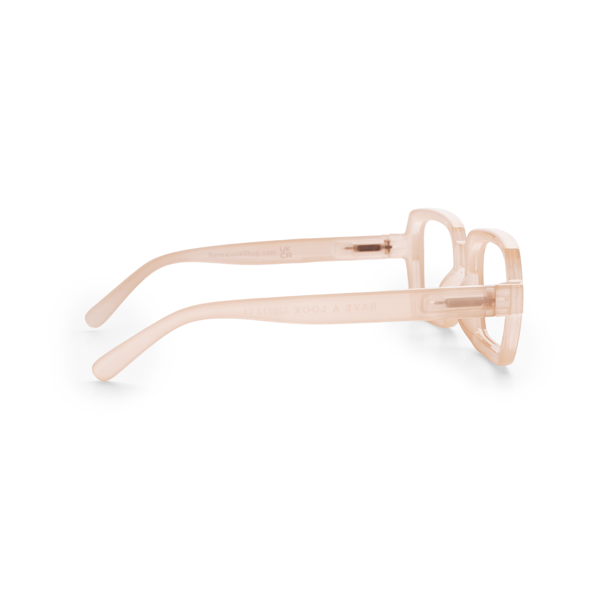 Lesebrillen Square - nude