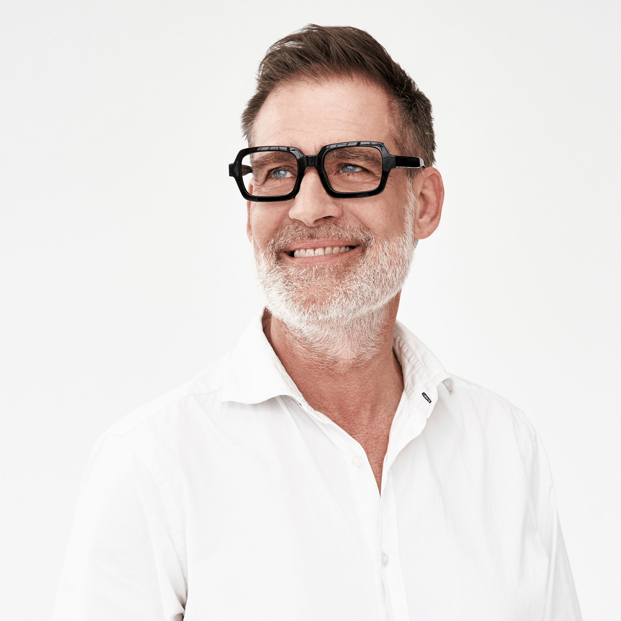 Lesebrillen Square - black