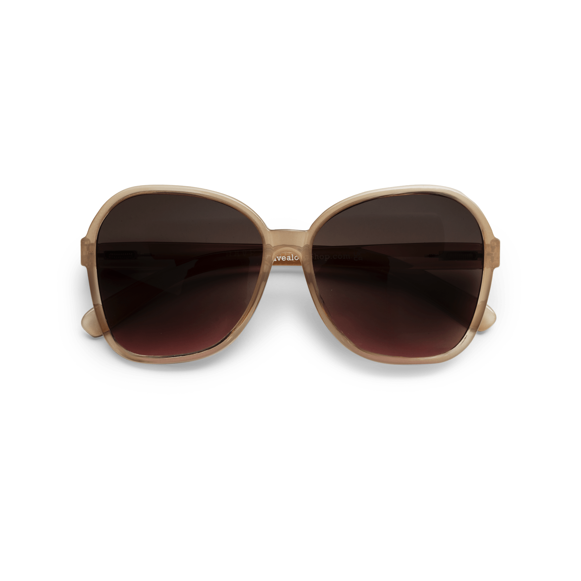 Sonnenbrillen Butterfly - beige