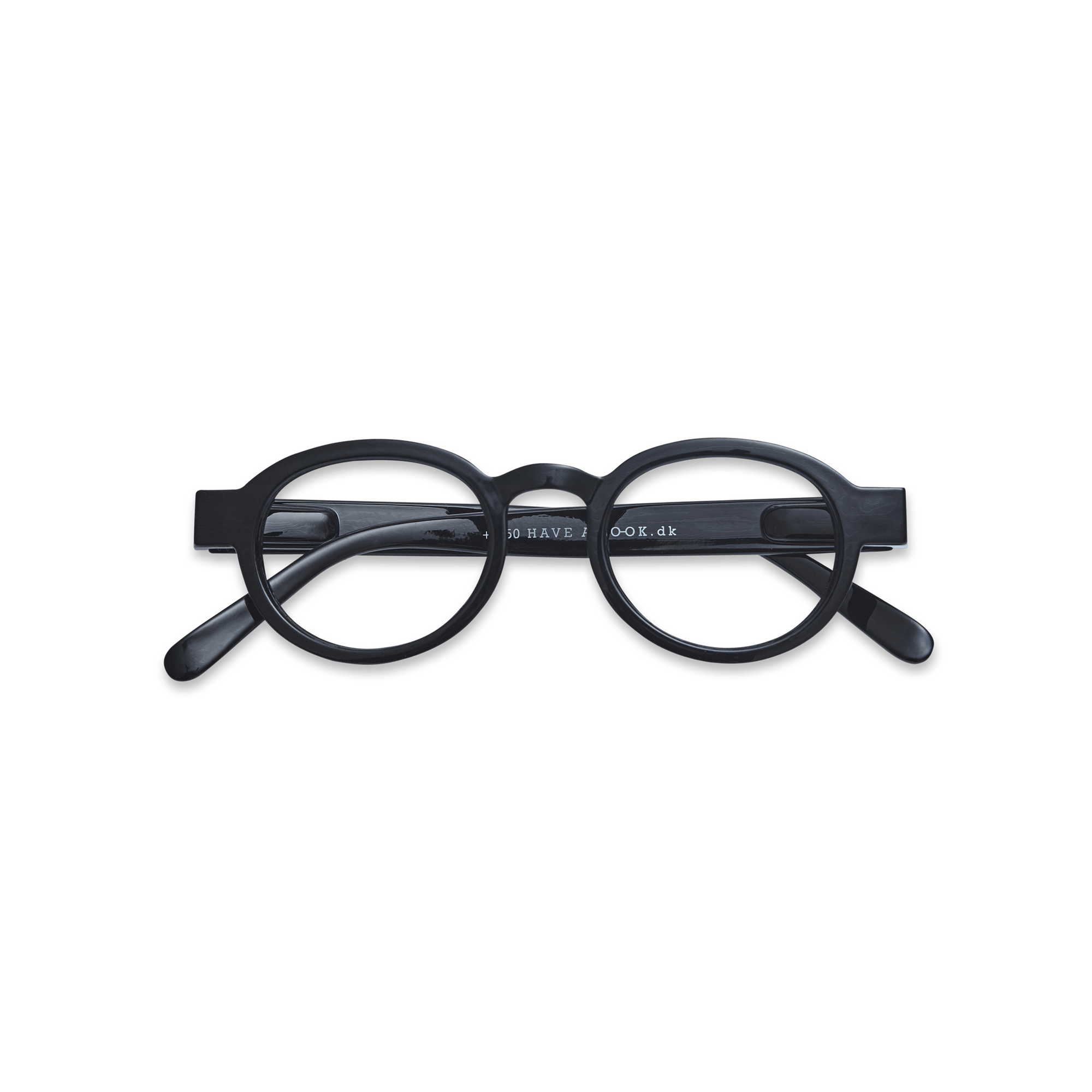 Lesebrillen Circle Twist - black