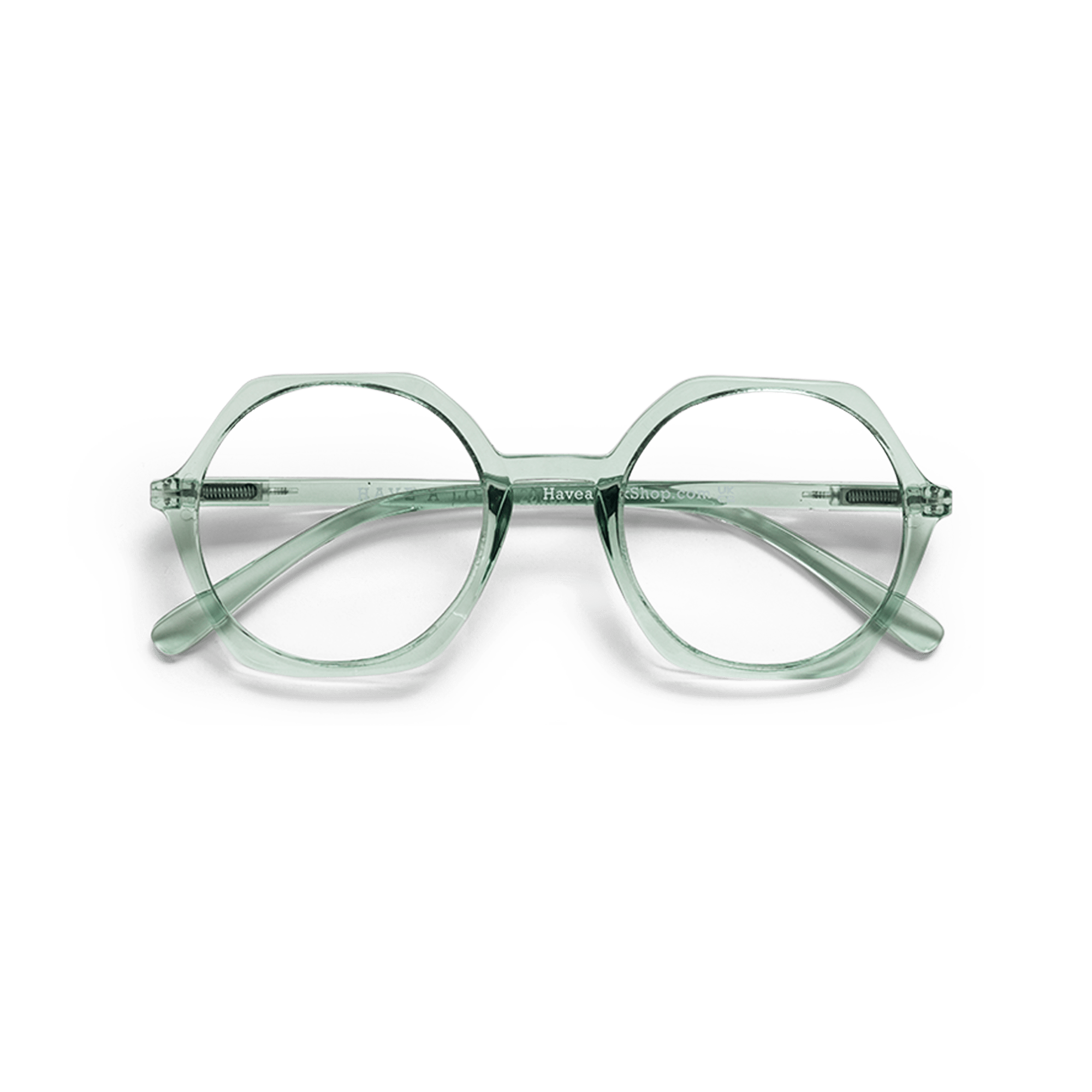 Brillen ohne Stärke Edgy - clear green