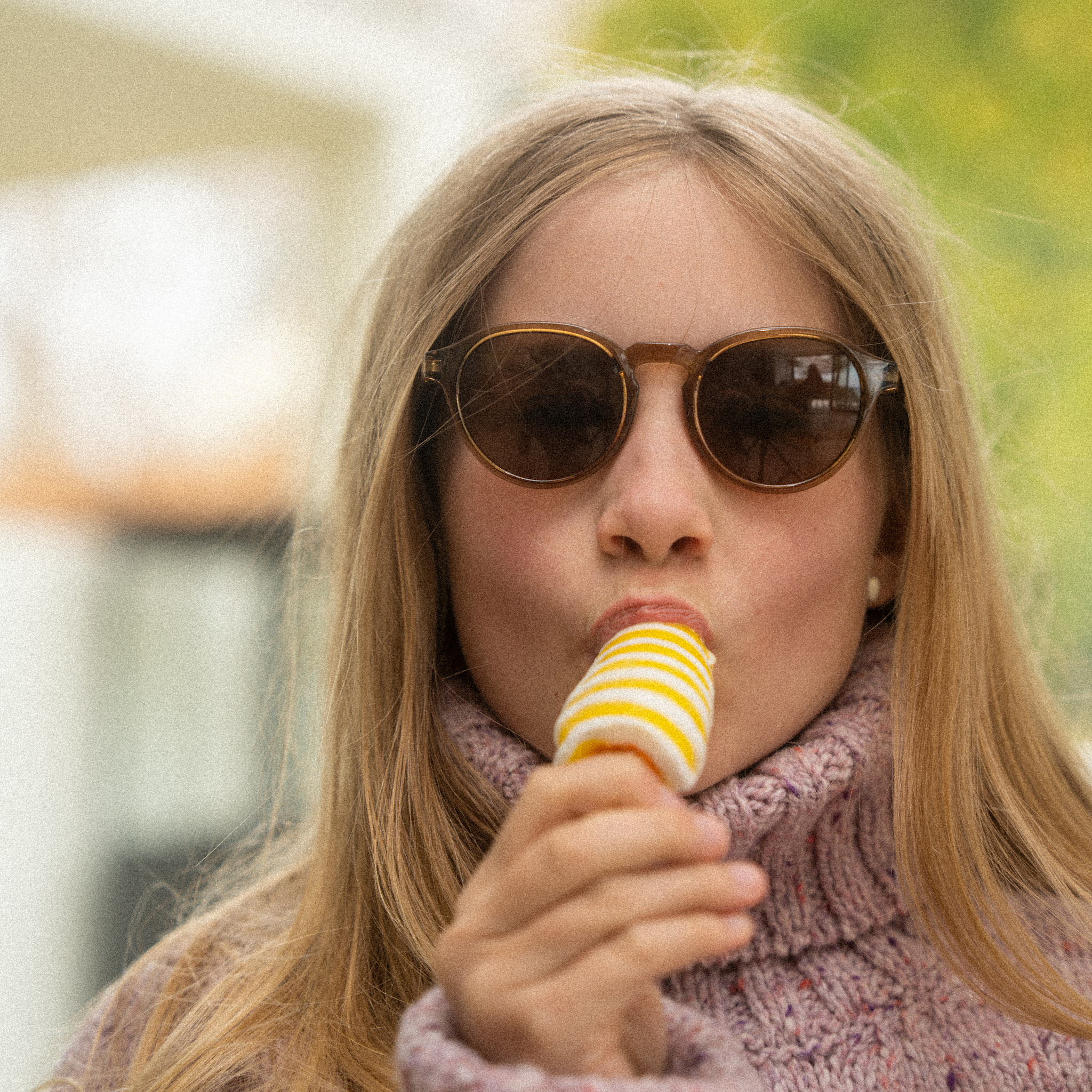 Kinder-Sonnenbrillen Casual Mini - olive brown