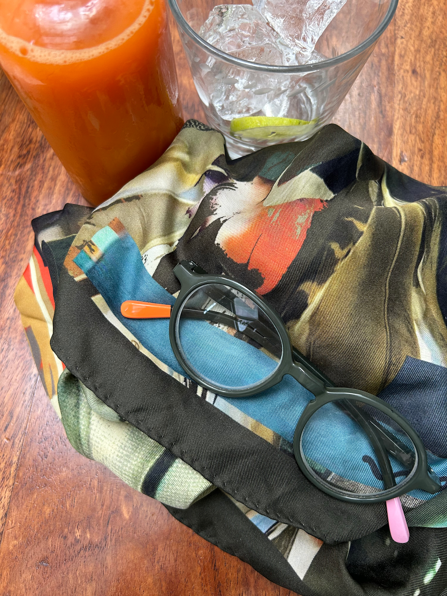 Lesebrillen Circle Slim - dark green