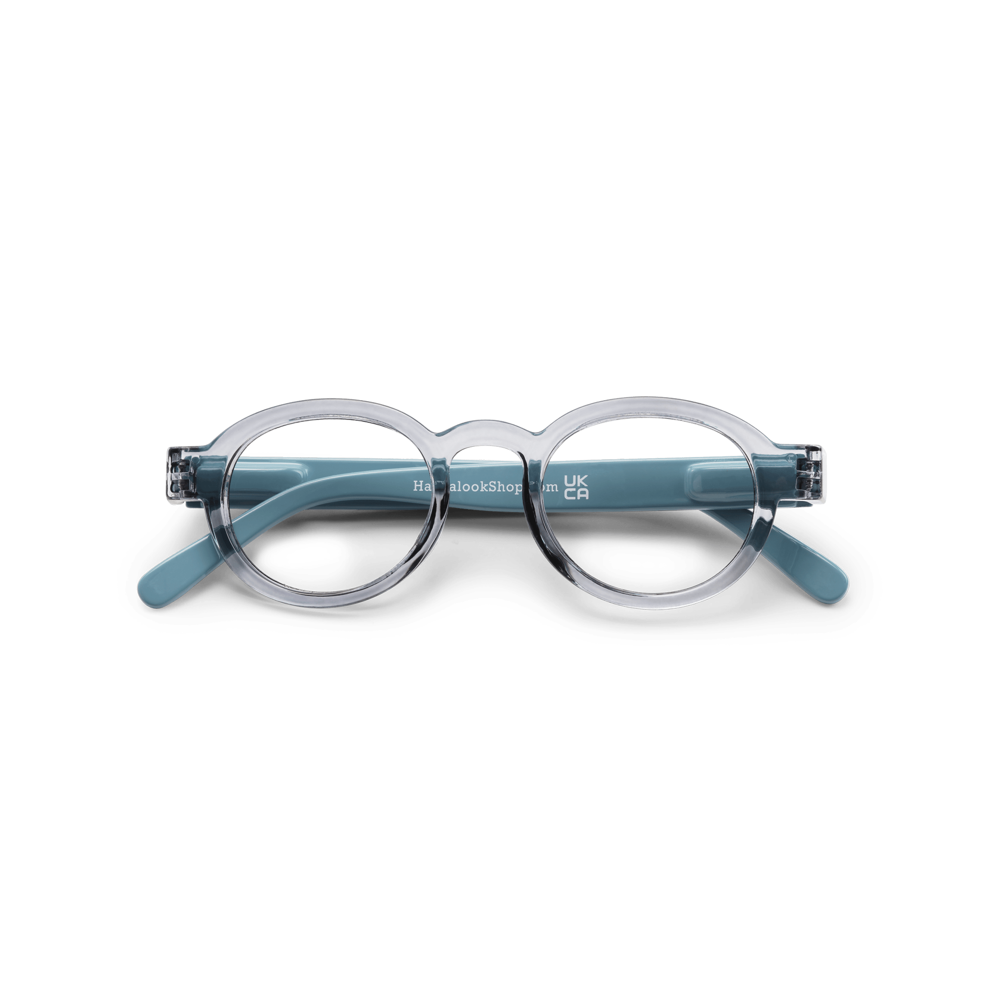 Blaulichtbrillen Circle Twist - grey/blue