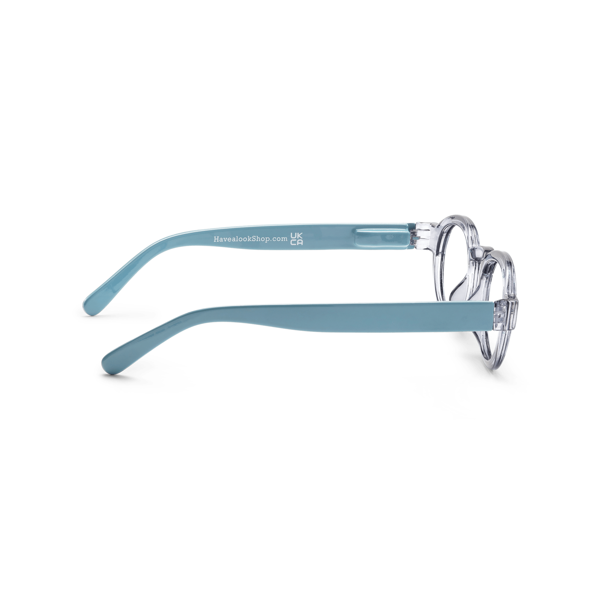 Blaulichtbrillen Circle Twist - grey/blue