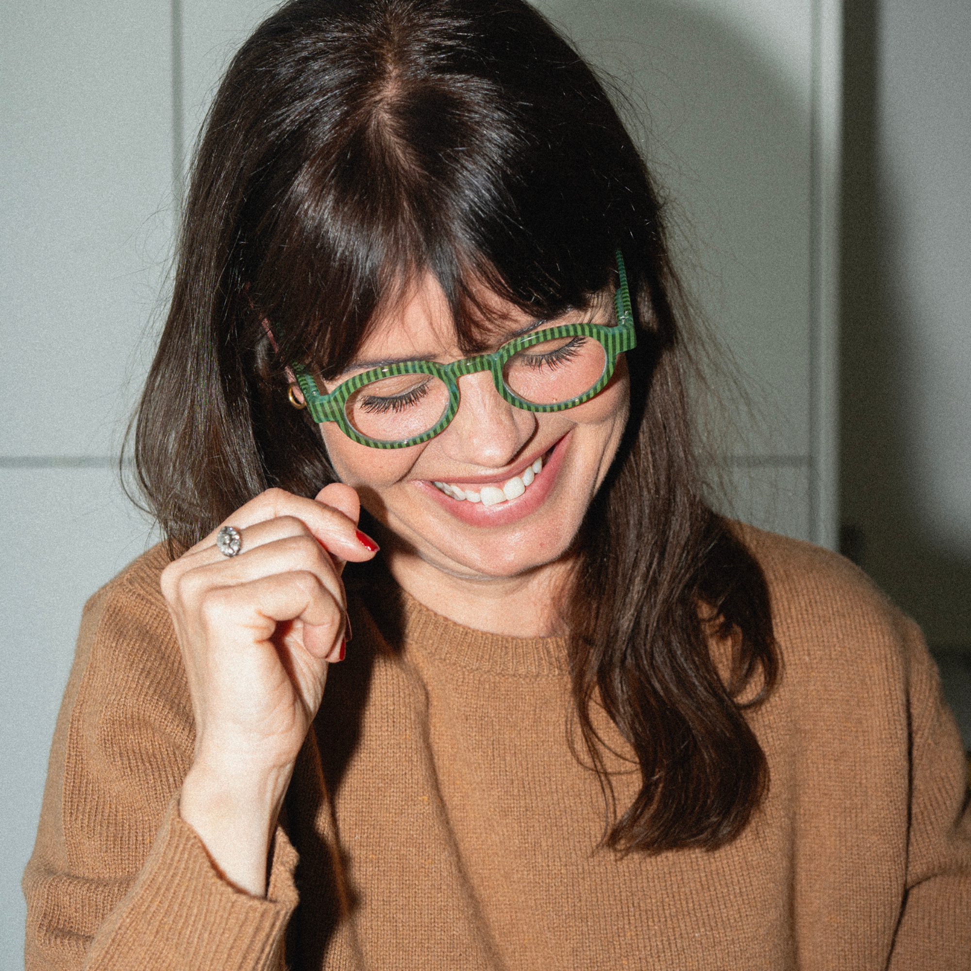 Lesebrillen Circle Twist - cucumber