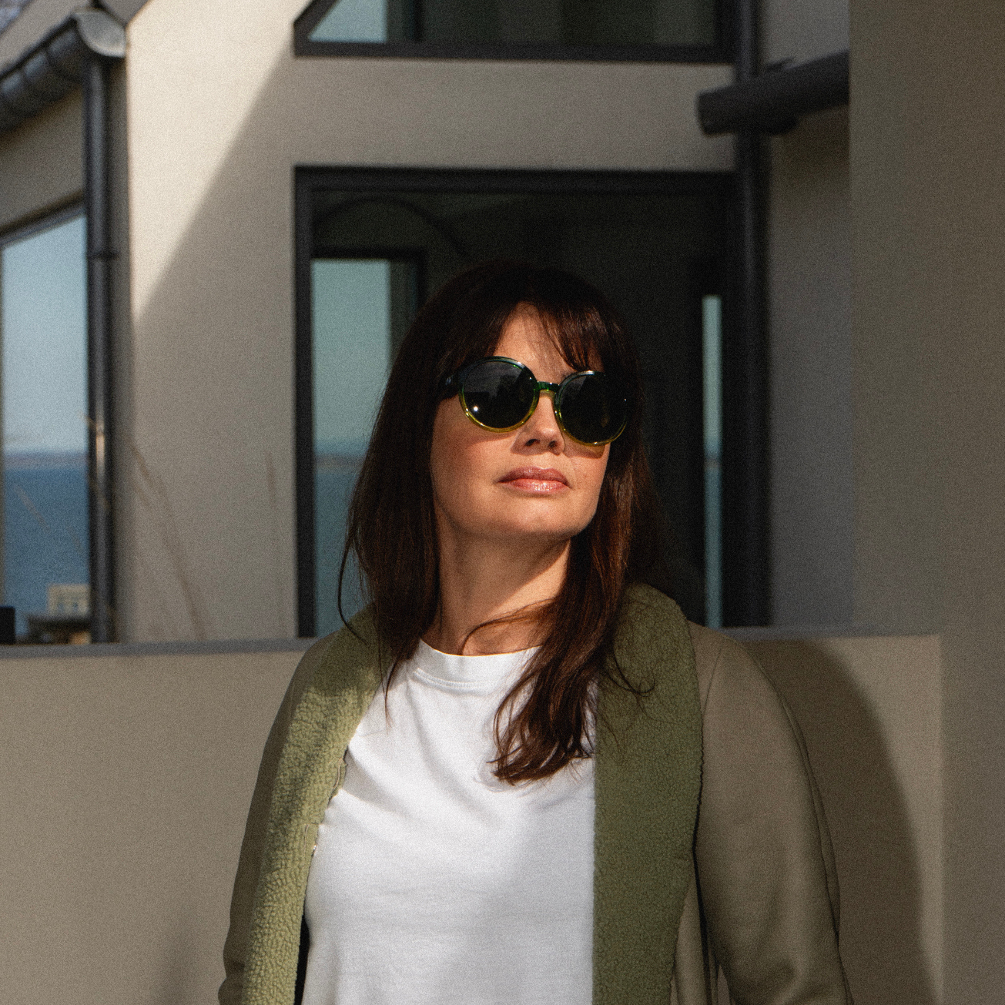 Sonnenbrillen Diva - green fade
