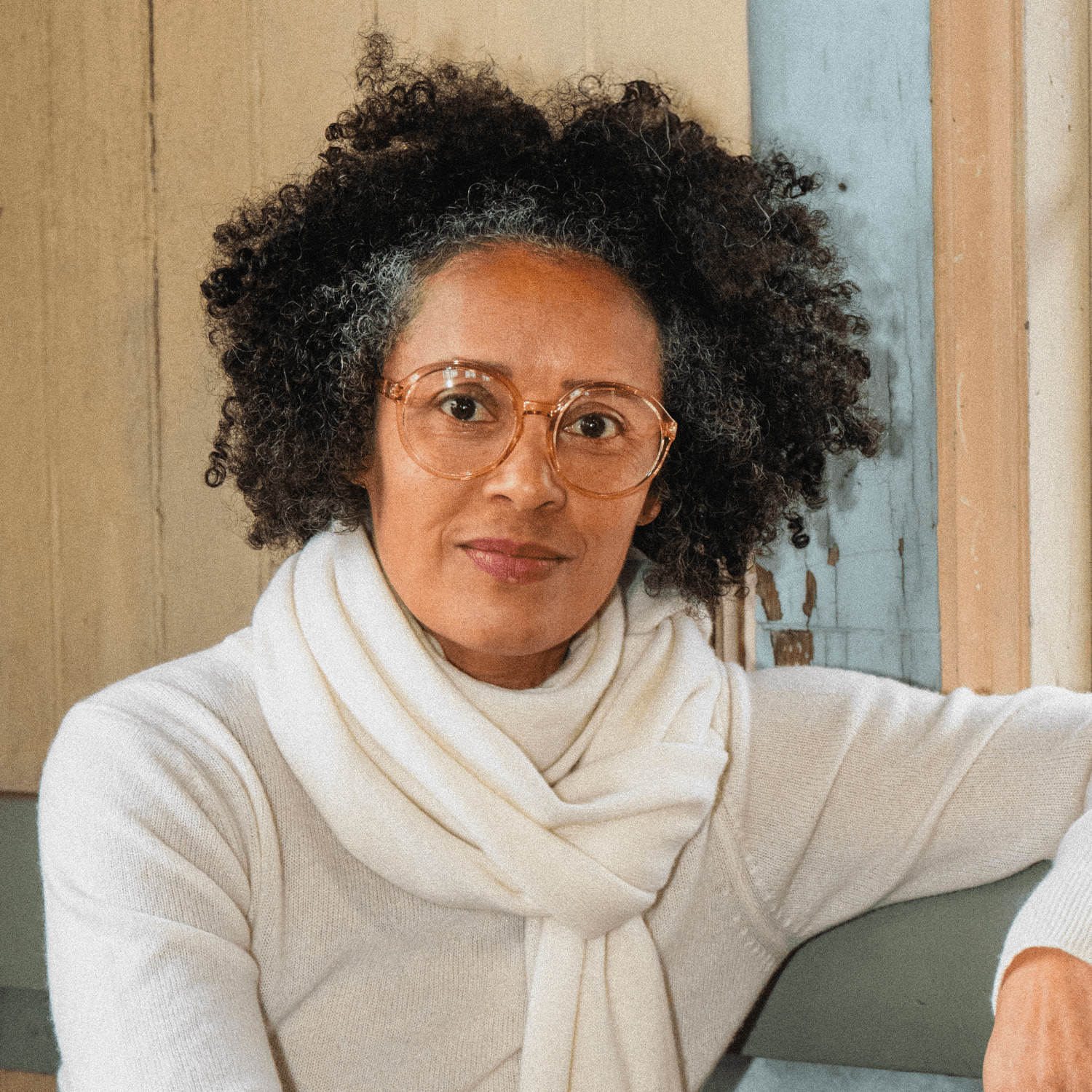 Blaulichtbrillen Diva - champagne