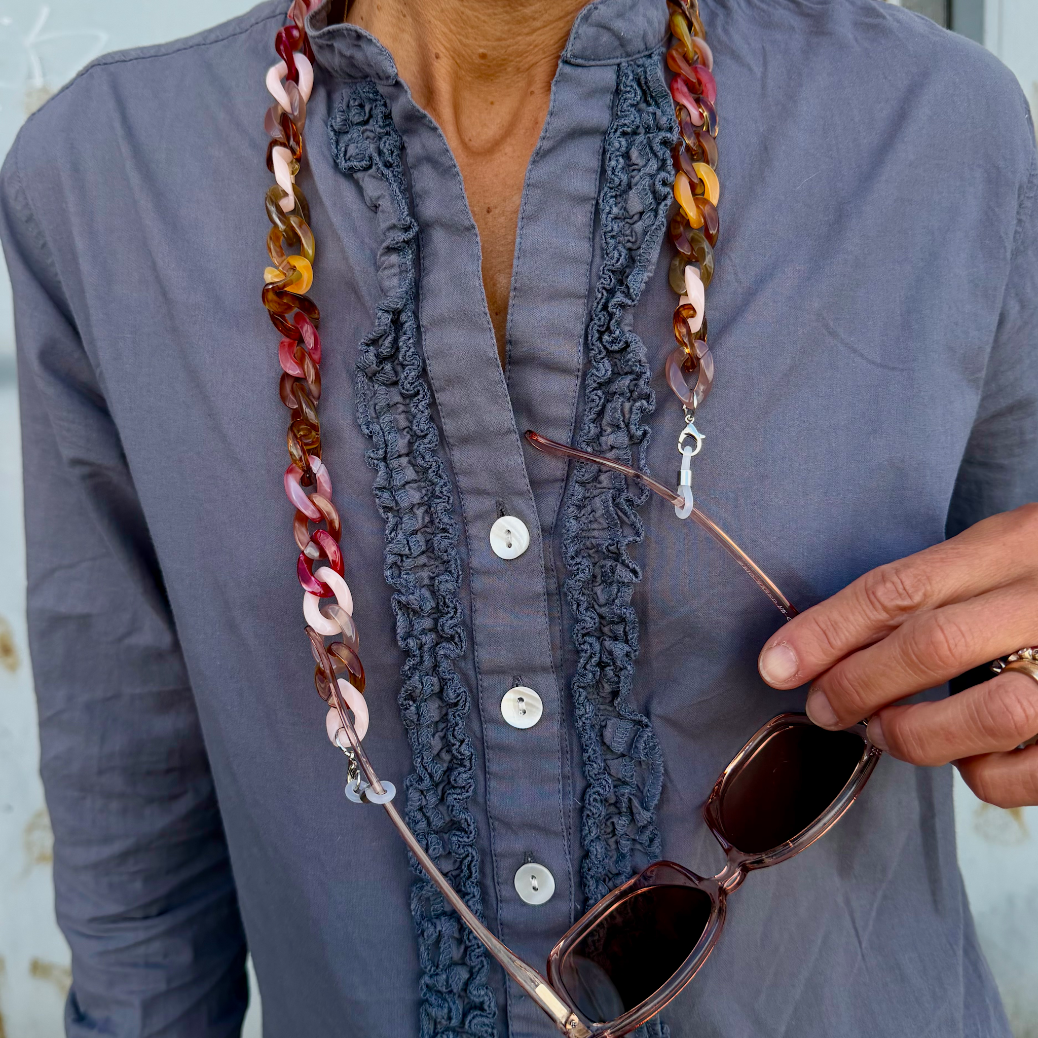 Chunky Chain - ochre mix