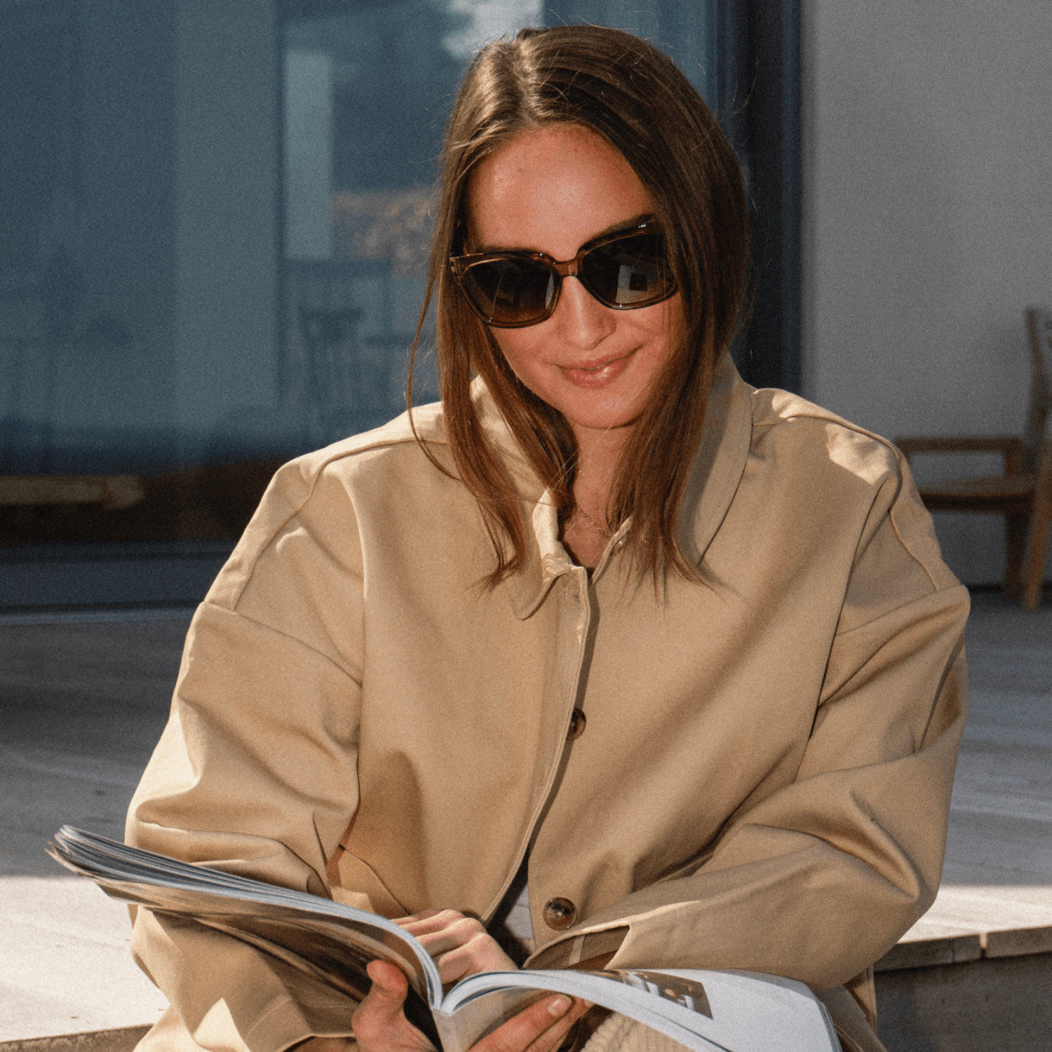 Sonnenbrillen Mood - olive brown
