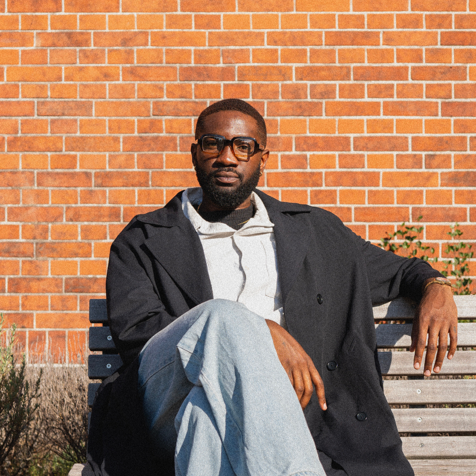 Blaulichtbrillen Square - black