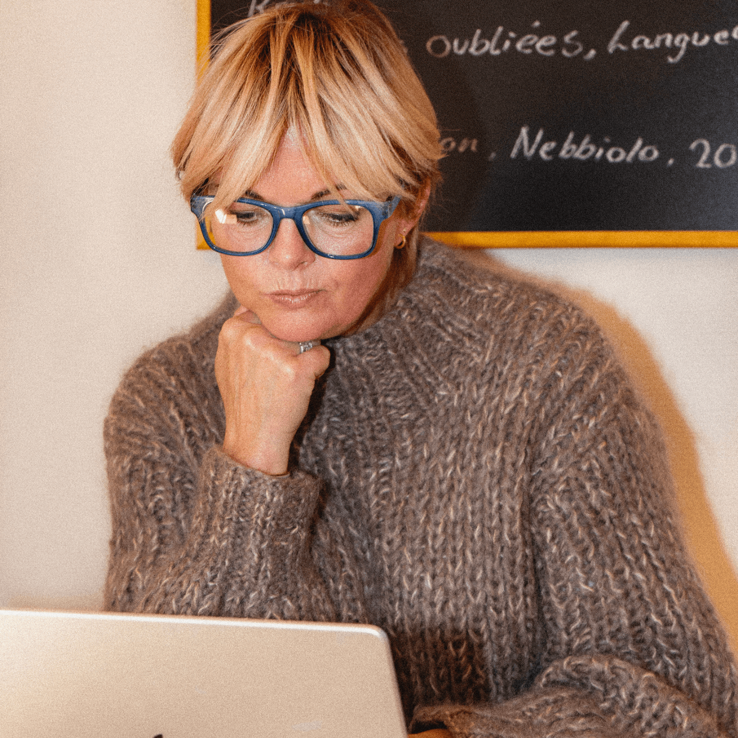 Brillen ohne Stärke Type B - blue