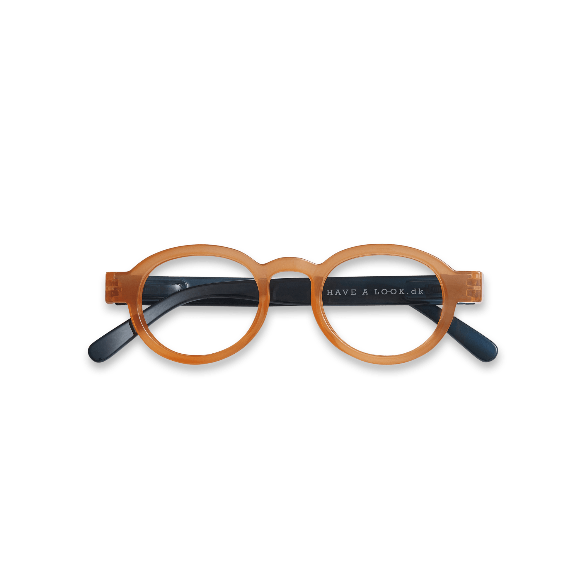 Brillen ohne Stärke Circle Twist orange/blue aus Have A Look